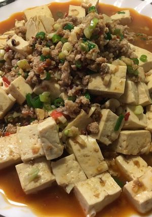 簡單做-麻婆豆腐 的食譜成品照片