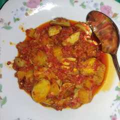 รูปของ Balado jengkol muda cs kentang