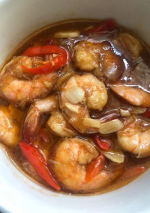 Foto resep Udang saus tiram