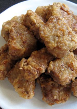 A picture of ‘Kara-age’ Fried Beef.