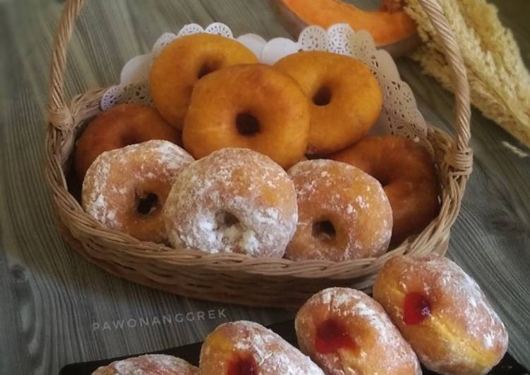 Bumbu PUMPKIN DONUT &amp; BOMBOLONI | Langkah Membuat PUMPKIN DONUT &amp; BOMBOLONI Yang Sempurna