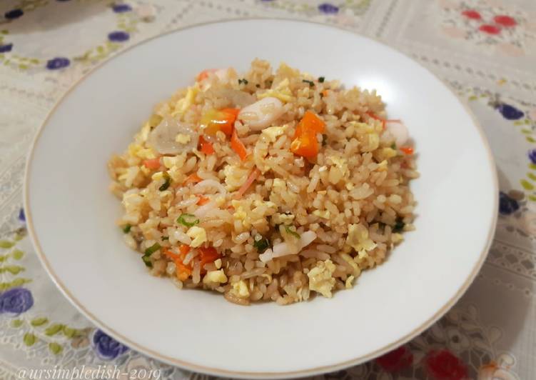 PATUT DICOBA! Cara Membuat Nasi Goreng Oriental