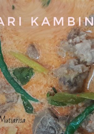 Foto resep Kari Kambing