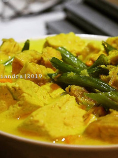 Foto resep Sayur Tahu Tempe Kuah Santan Kuning #masakanindo 🇲🇨