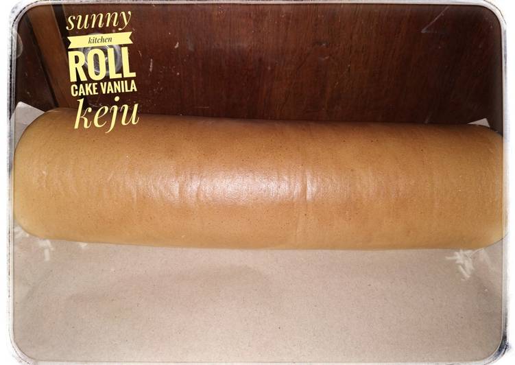 Roll cake vanila keju