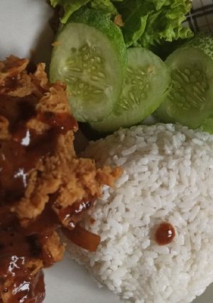 Foto resep Chicken crispy saos barbeque