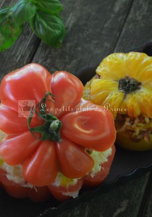 Une photo de Tomates farcies à la brandade de morue