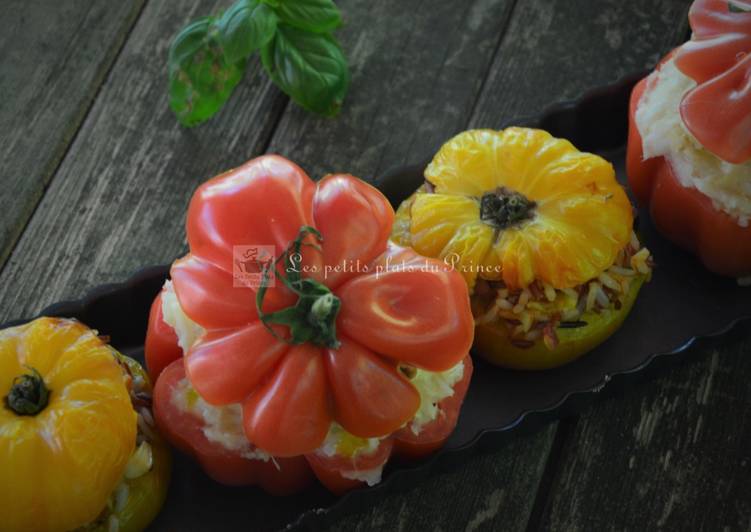 Les Meilleures Recettes de Tomates farcies à la brandade de morue