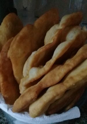 Una foto de Torta fritas caseras !!!!