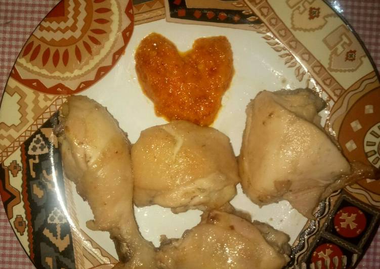 Ayam pop ala rumahan