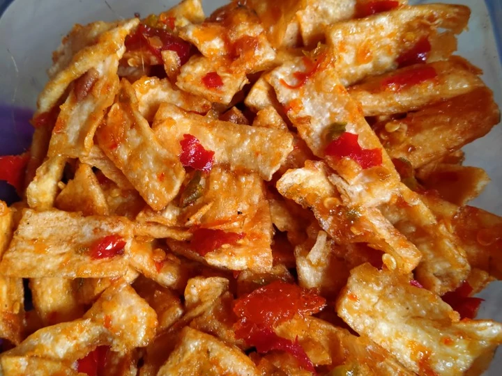 Cara Gampang Membuat Resep Balado Keripik Singkong yang Lezat Anti Ribet, Sempurna