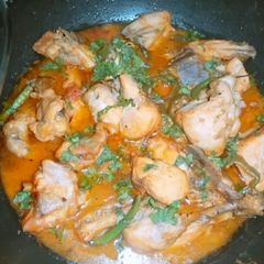 A picture of Jhat pat Chicken Karahi.