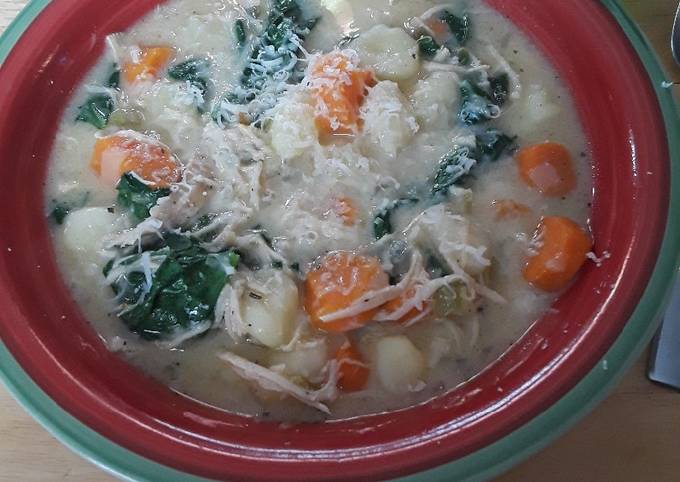 Recipe of Perfect Chicken Gnocchi Soup