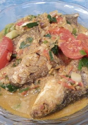 Foto resep Bandeng goreng santan