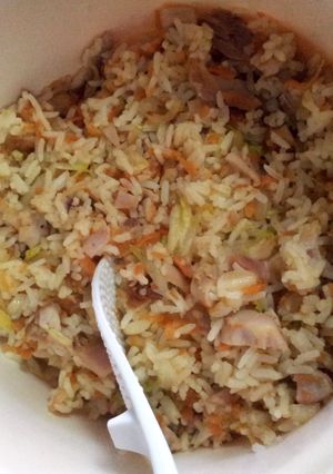 A picture of KFC Fried Rice.