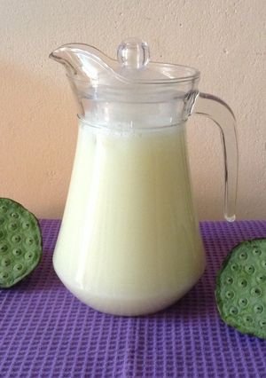 Hình của món Sữa HẠT SEN.