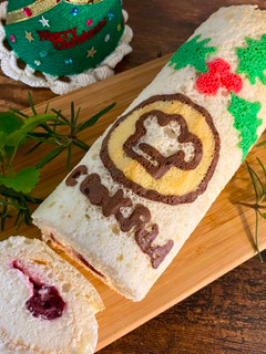 A picture of Cookpad White Roll Cake.