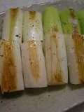 Pan-Seared Scallion Skewers