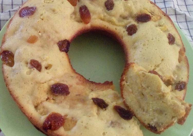 Resep Banana cake with kismis, Enak