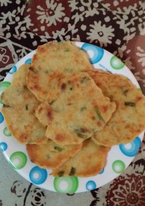 Foto resep Cheese potato pancakes