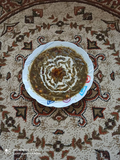 عکسی از دستور آش رشته سیزده بدر