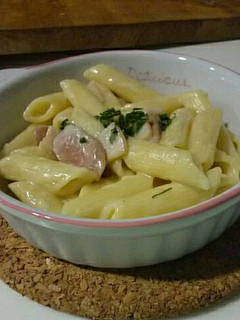 Foto resep Pasta Penne Saus Alfredo