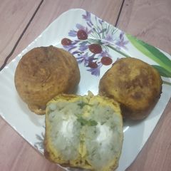 A picture of Potato mayo vada.