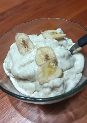 Una foto de Helado de banana súper!!