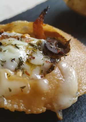 A picture of Pizza Panipuri.
