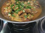 Gambar jamur shitake kering