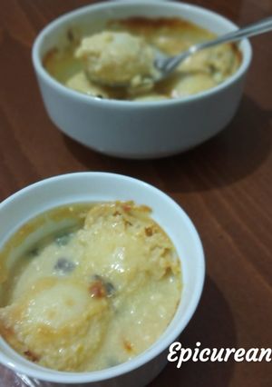 A picture of Baked Rasgulla.