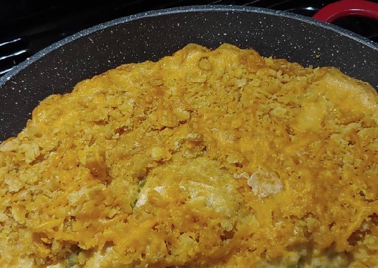 Steps to Make Homemade Chicken with Mushroom &amp; Asparagus Casserole