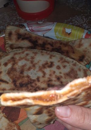 صورة لوصفة مخلعة بنينة وحارة 😋😋😋