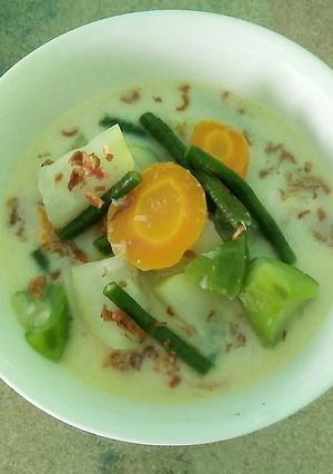 Foto resep Sayuran Santan