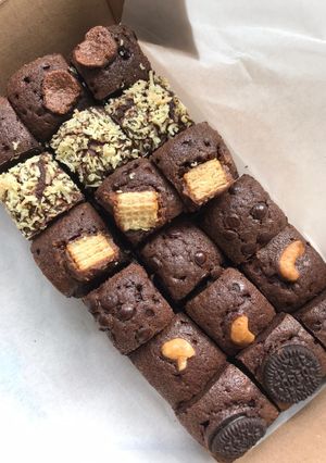 Foto resep Fudgy brownies sekat coklat