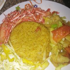 A picture of Colourful rice.