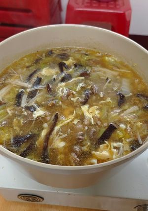 沙茶羊肉羹 的食譜成品照片