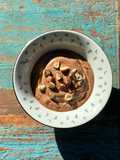 Mousse helada de banana y Nutella