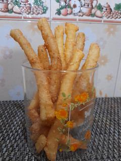 Foto resep Cheesy Potato Sticks
