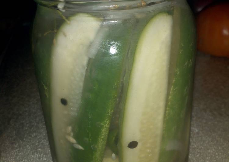 Recipe of Quick Secretly Simple One Day Dill Pickles