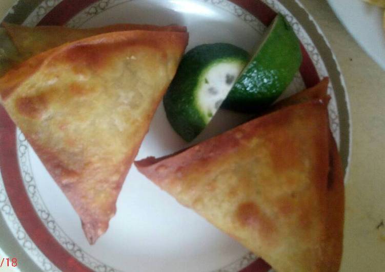 Recipe of Perfect Beef samosa