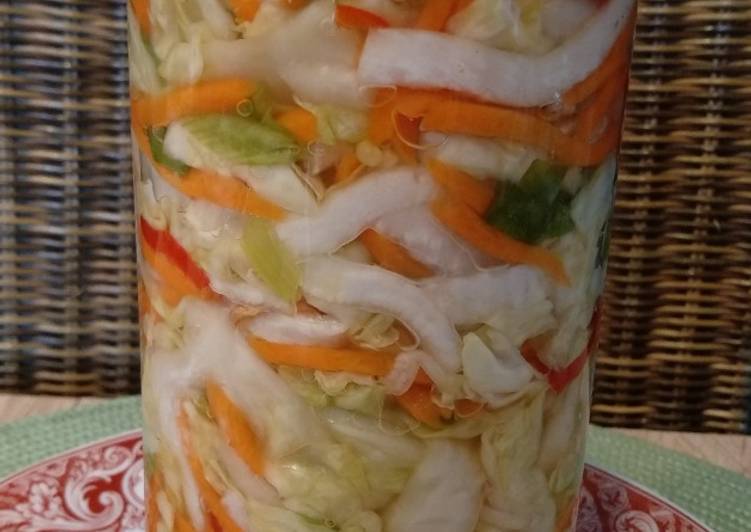 Einfaches Kimchi 🥢                                          für Suppen, Gerichte & Salate