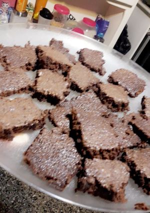 Una foto de Brownie con nesquik