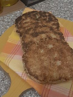 صورة لوصفة كسرة الشعير (الرغدة او الحرشاية)
