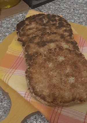 صورة لوصفة كسرة الشعير (الرغدة او الحرشاية)
