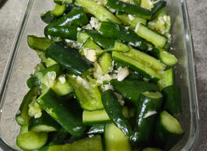 涼拌小黃瓜（拍黃瓜版） 的食譜成品照片