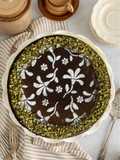 Pistachio Caprese Cake