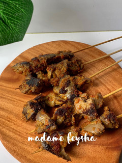 Foto resep 37. Sate Ati Ampela Pedas