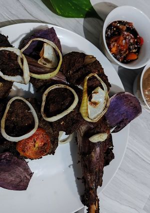 Foto resep Paha kambing panggang