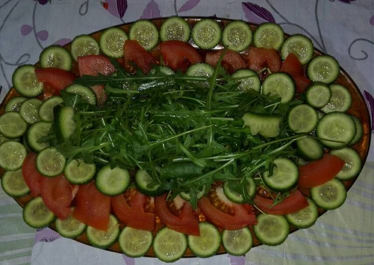 طبق سلطة للفطور